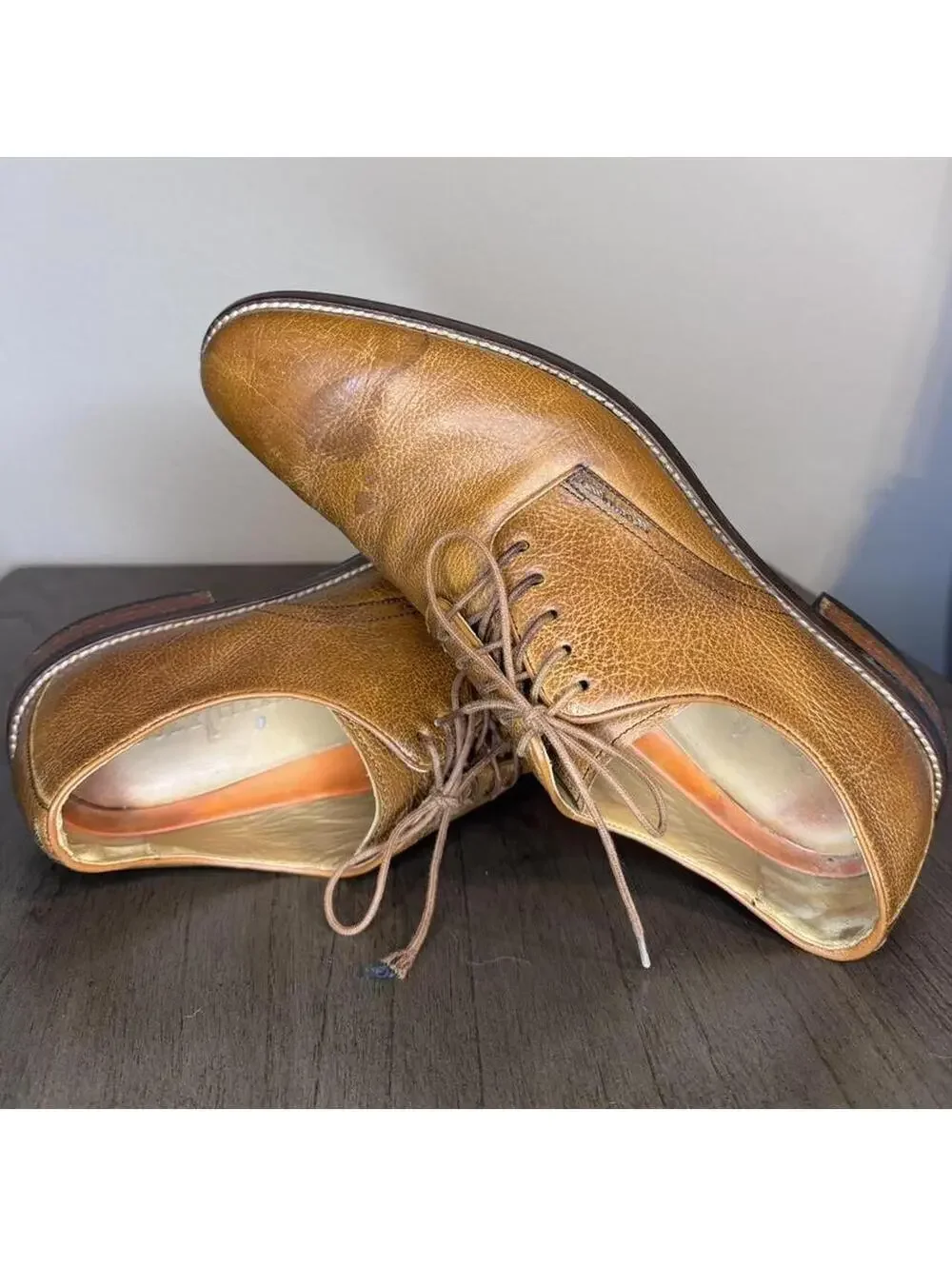 Cole Haan Brown Leather Oxford Dress Shoes – Men’s